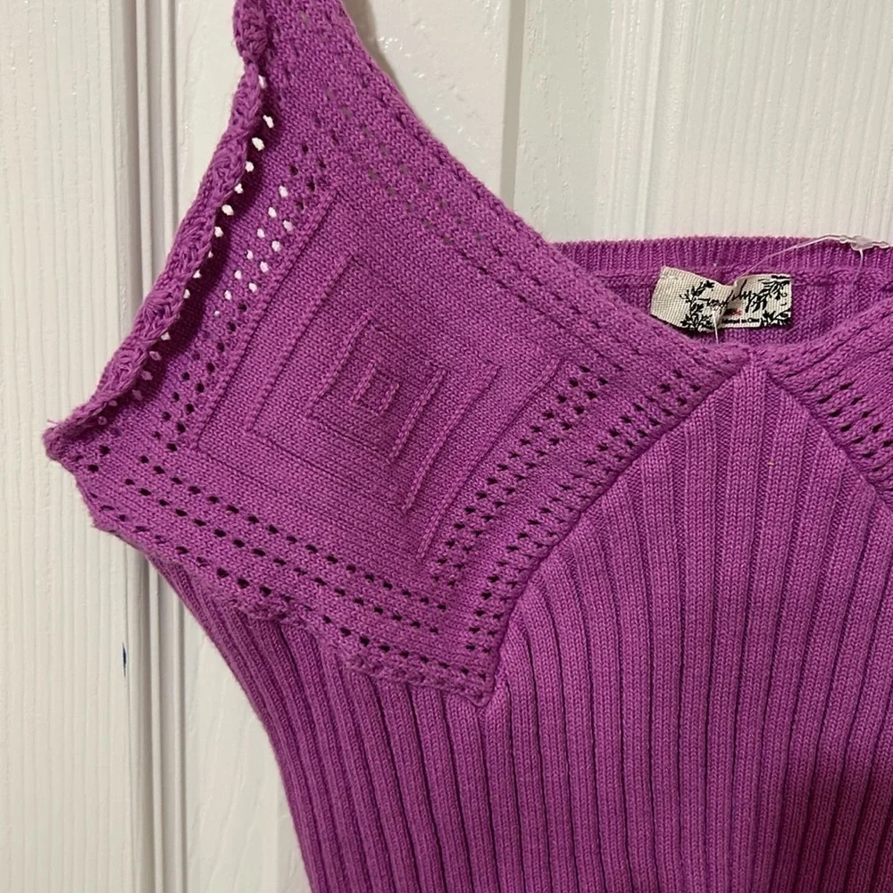 Free People, Take Me Home Swit Cami Berry Smoothie, Large, NWOT